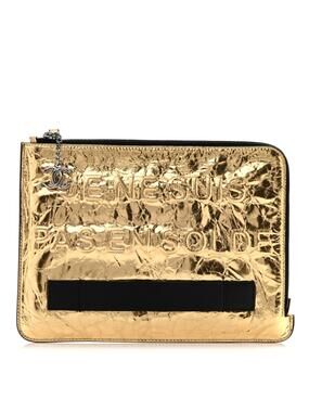 Chanel Metallic Lambskin Medium Je Ne #337452C95B